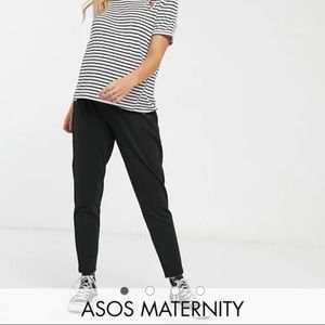 Maternity under the bump smart slim pants in ponte